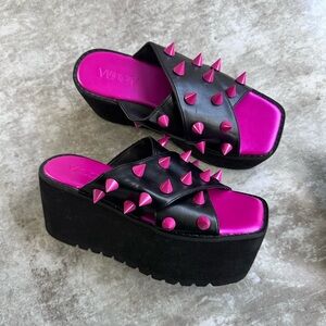 WIDOW Platform Spike Sandal
